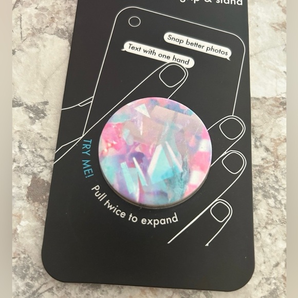 Popsocket Phone Grip & Stand Cristales (GLOSS) NEW - Picture 3 of 3